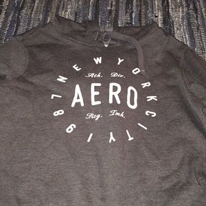 aeropostale cropped hoodie